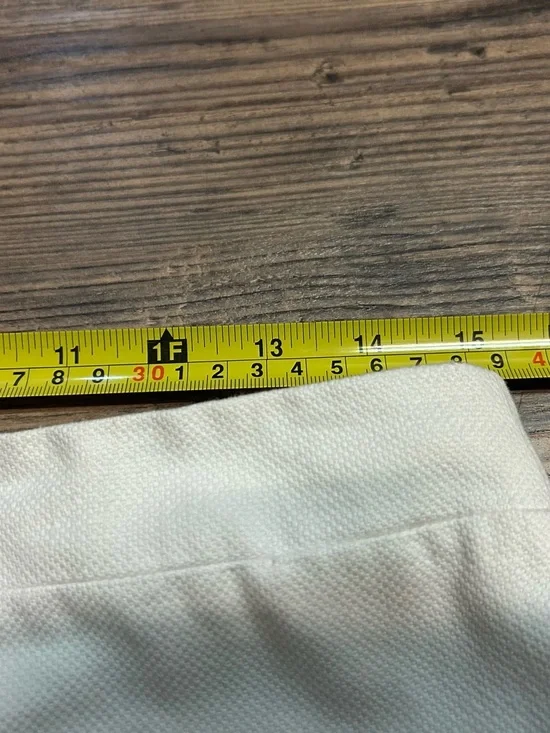 J. Crew Crisp White Ribbon Lace-Trim Cotton Skirt size 6 - Picture 3 of 6